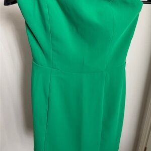 Amanda Uprichard Strapless Green Dress
